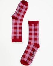 Load image into Gallery viewer, the Afends Men&#39;s Sunset Hemp Socks laying flat side by side on a white background
