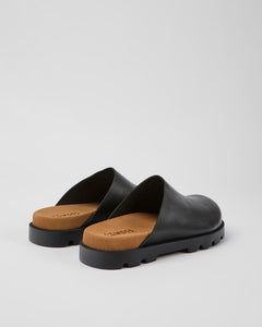 back view of the Camper Women's Brutus Clog in Black