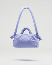 Load image into Gallery viewer, the Ölend Mini Ona Soft Bag in lilac floating against a neutral background

