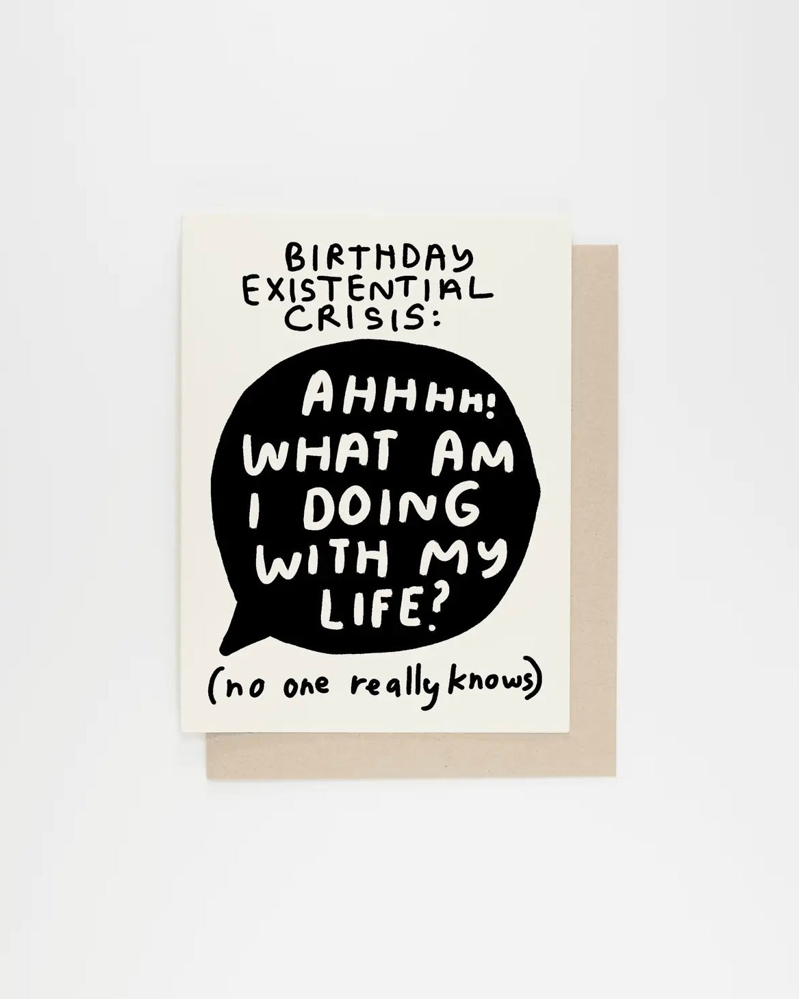 People I've Loved Birthday Crisis Card