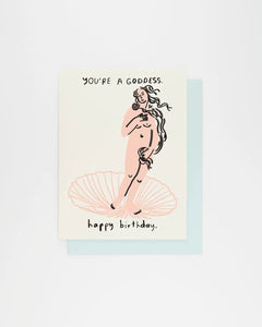People I've Loved Goddess Birthday Card