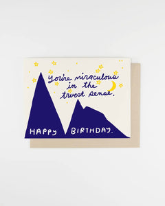 People I've Loved Miraculous Birthday Card