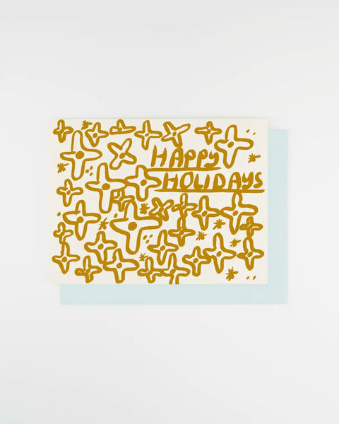 People I've Loved Happy Holiday Stars Card