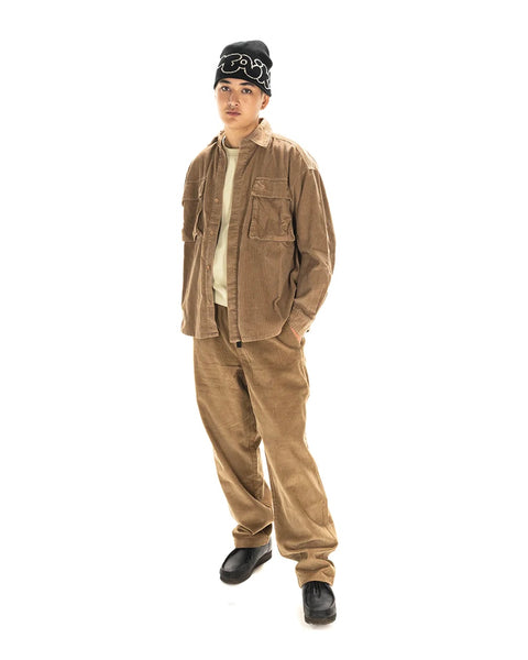 Taikan Shirt Jacket in Dune Corduroy