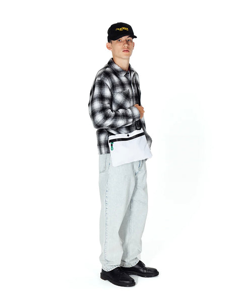 Taikan Heavyweight Plaid Shirt in Black