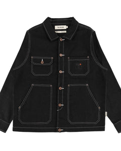 Taikan Work Jacket in Black Contrast