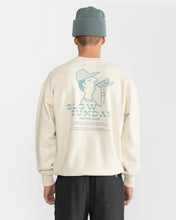 Load image into Gallery viewer, Revolution Men&#39;s Loose Crewneck in Off White
