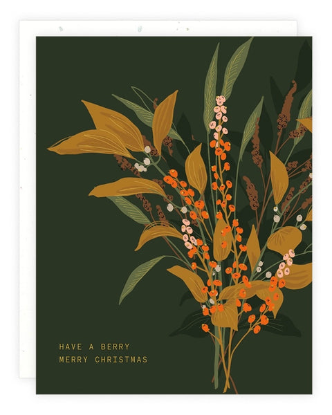 Someday Studio Winter Bouquet Card