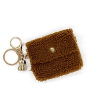 Load image into Gallery viewer, Rainbow Surprise Fuzzy Coin Purse Keychain

