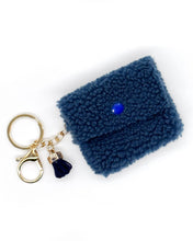 Load image into Gallery viewer, Rainbow Surprise Fuzzy Coin Purse Keychain
