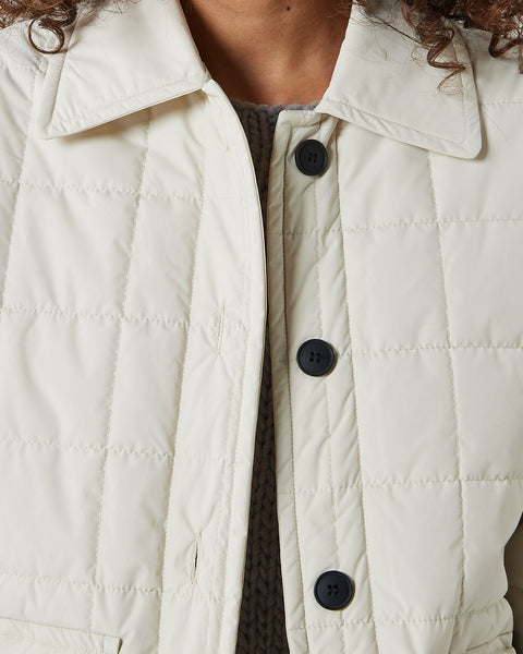 Minimum Women's Sarasigne Jacket in Almond Milk