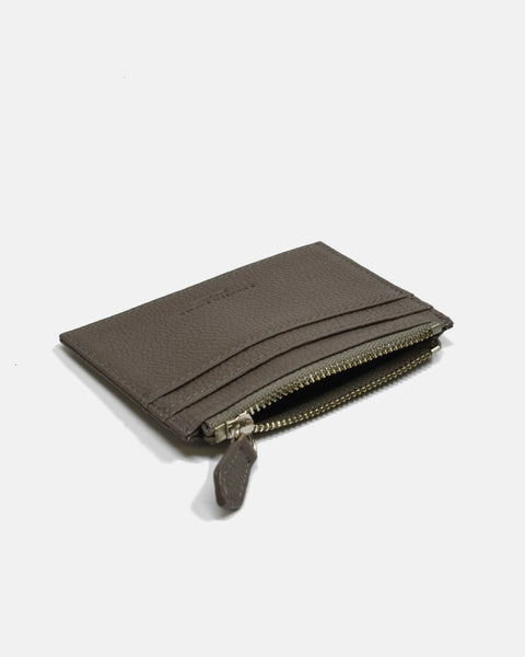Curated Basics Zipper Leather Cardholder Wallet