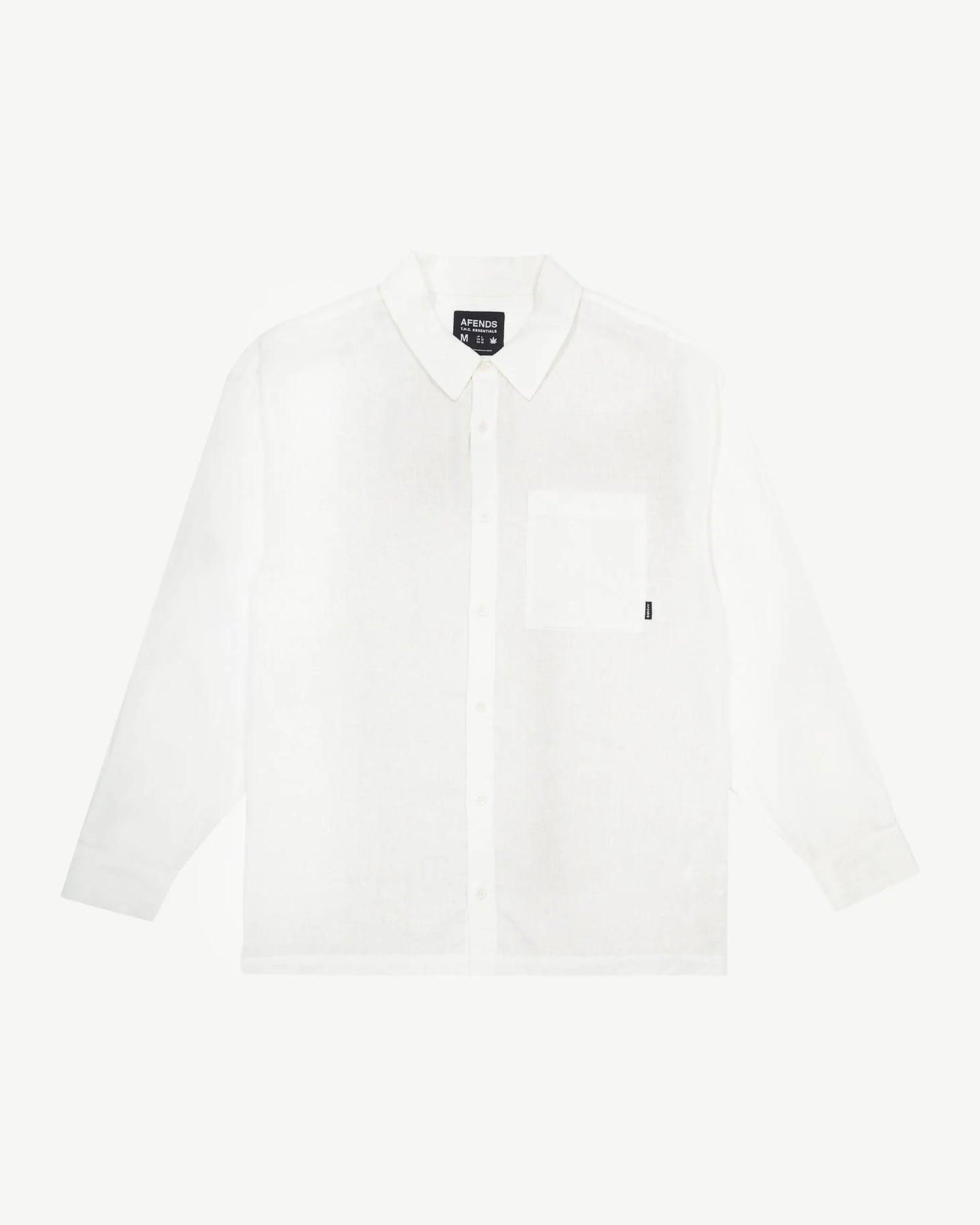 Afends Men's Everyday Hemp Shirt in White