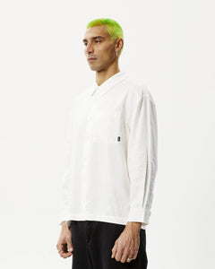 Afends Men's Everyday Hemp Shirt in White