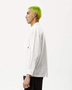 Afends Men's Everyday Hemp Shirt in White
