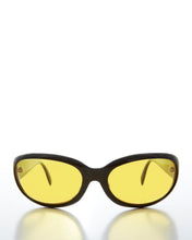 Load image into Gallery viewer, Sunglass Museum Wrap Around Vintage Sunglasses
