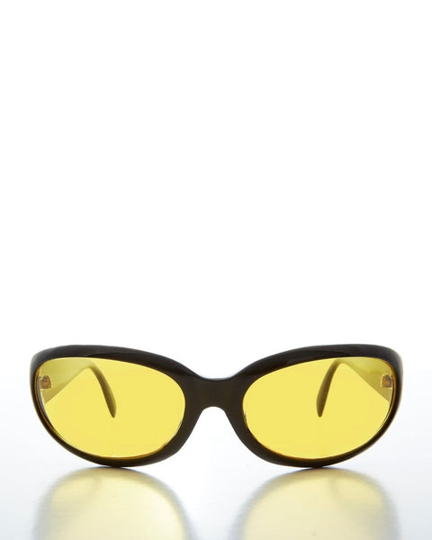 Sunglass Museum Wrap Around Vintage Sunglasses