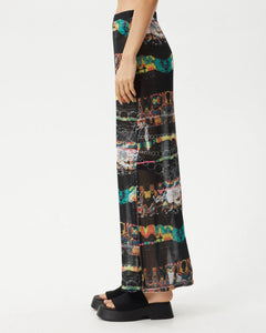 Afends Women's Astral Sheer Maxi Skirt in Black