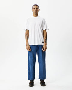 Afends Men's Pablo Baggy Jean in Authentic Blue