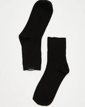 Load image into Gallery viewer, Afends Women&#39;s Essential Hemp Rib Crew Socks

