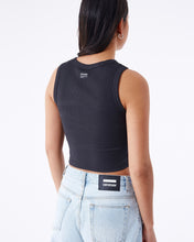 Load image into Gallery viewer, Dr. Denim Women&#39;s Ainslee Top in Off Black
