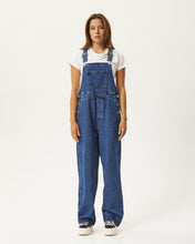 Load image into Gallery viewer, Afends Women&#39;s Louis Overalls in Authentic Blue
