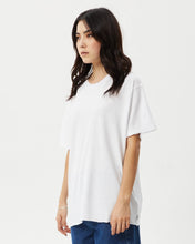 Load image into Gallery viewer, Afends Women&#39;s Slay Oversized Tee in White
