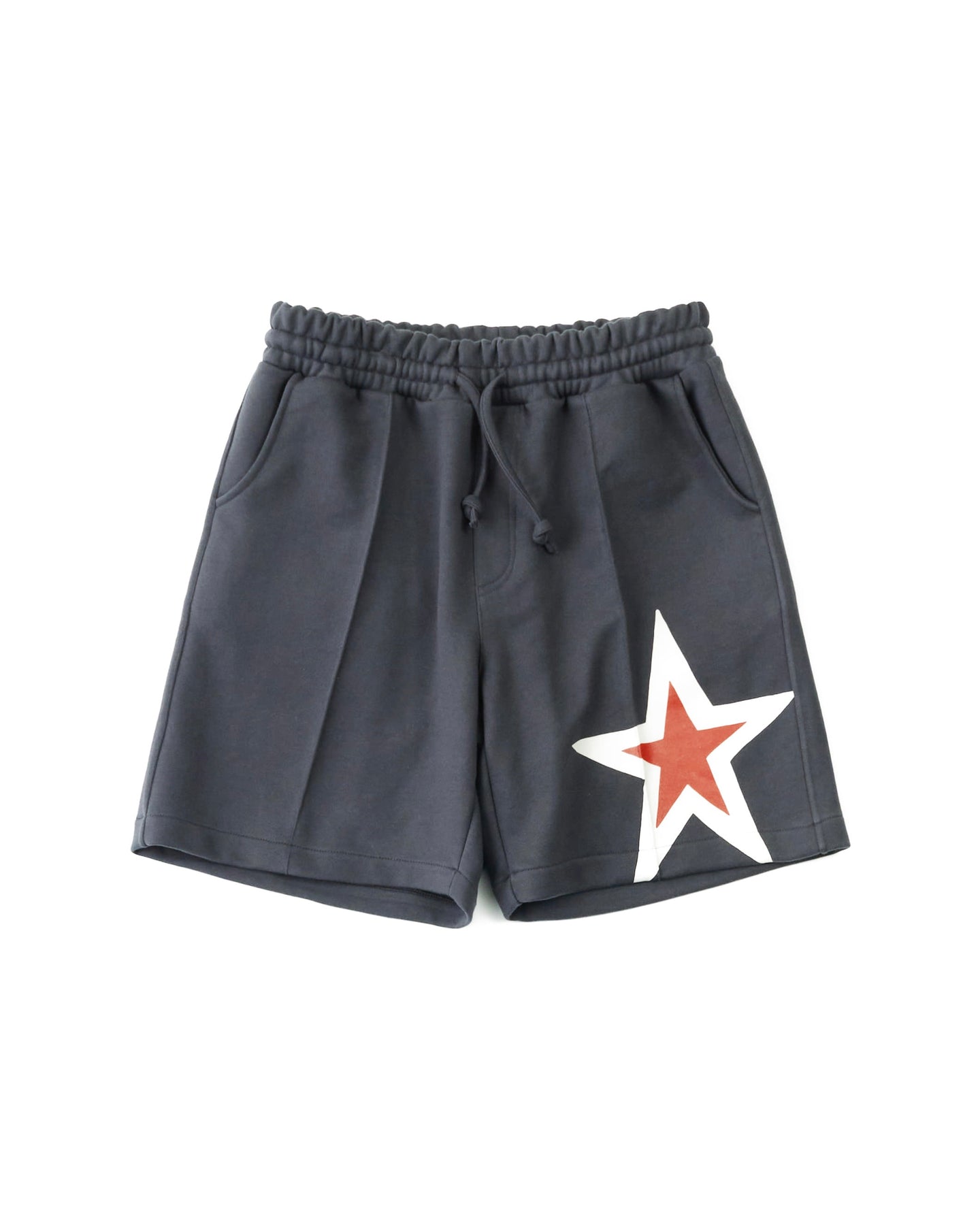 Tee Library Men's Star Shorts in Charcoal
