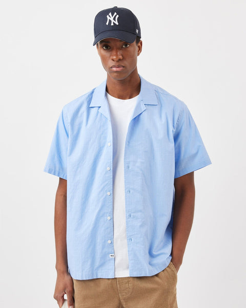 Minimum Men's Solid Jole Shirt in Hydrangea