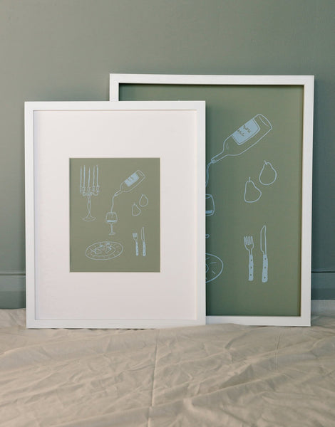 Sumner Lane Dinner Party Art Print