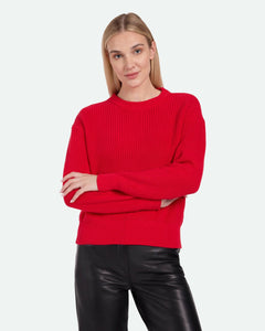 Minimum Women's Mikala Sweater in Ribbon Red