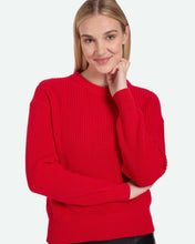 Load image into Gallery viewer, Minimum Women&#39;s Mikala Sweater in Ribbon Red
