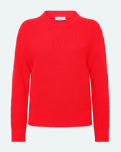 Load image into Gallery viewer, Minimum Women&#39;s Mikala Sweater in Ribbon Red
