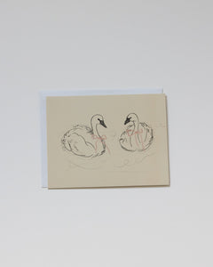 Sumner Lane Swan Greeting Card