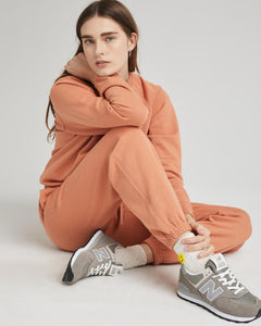 Richer Poorer Women's Recycled Fleece Sweatpant in Clay
