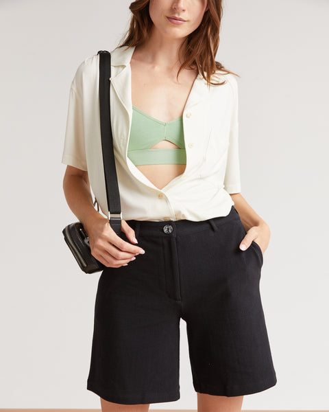 Richer Poorer Women's Cut Out Bralette in Sage
