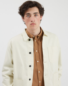 Minimum Men's Yonathan Shirt in Toasted Coconut