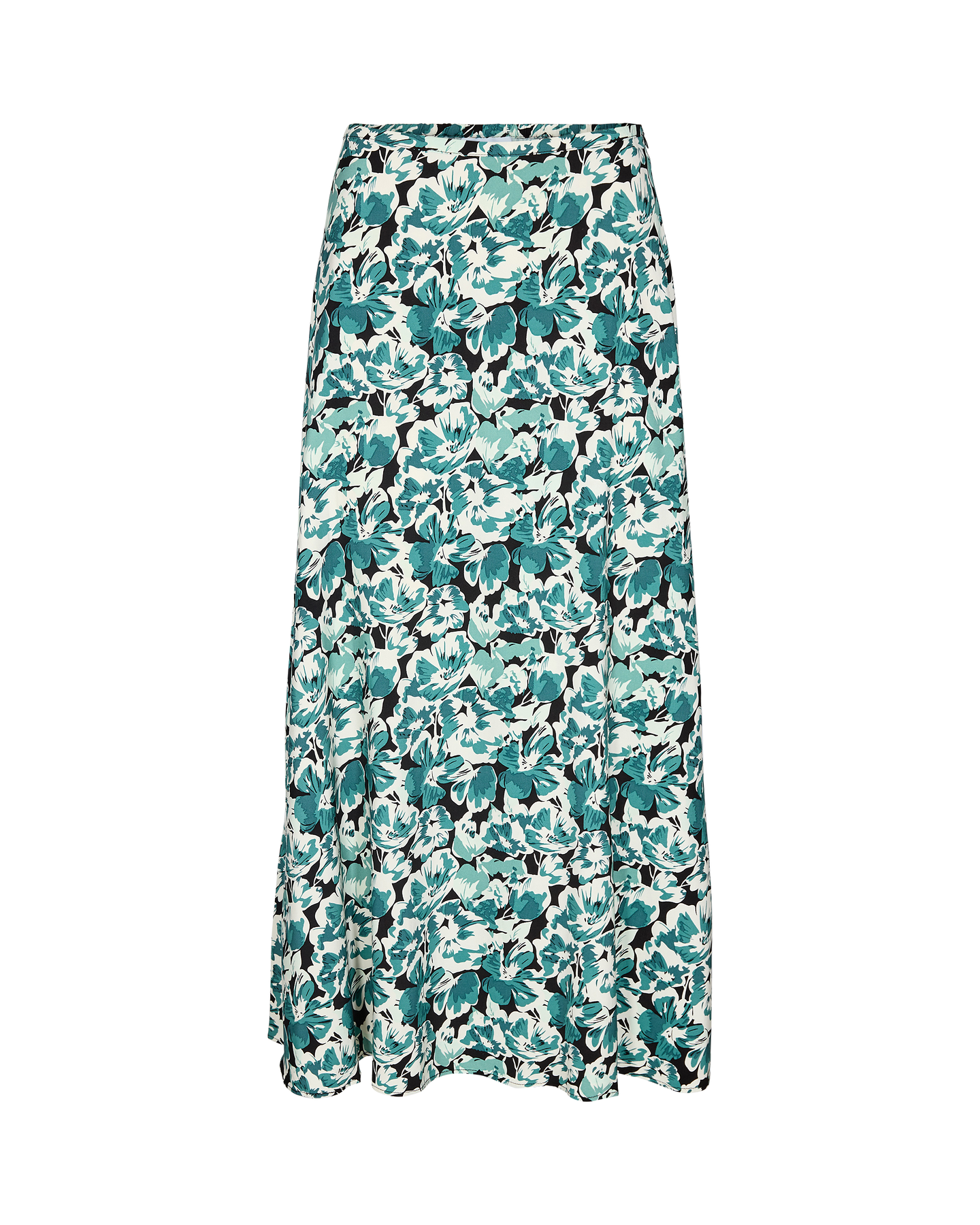 Minimum Women's Blenna Skirt in Bayou on a ghost mannequin against a white background