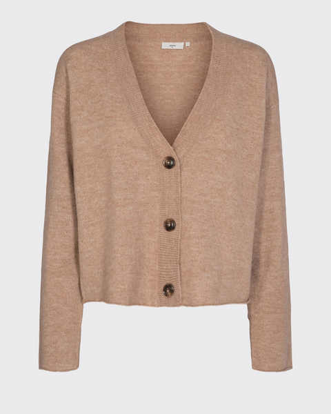 Women's Moffie Cardigan in Nomad on white background