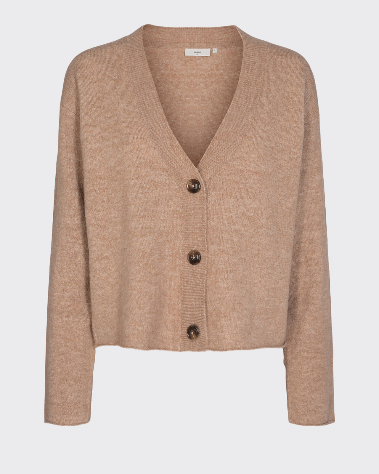 Women's Moffie Cardigan in Nomad on white background
