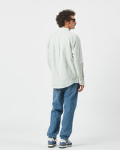 Load image into Gallery viewer, back view of the Minimum Men&#39;s Jack Shirt in Oil Blue

