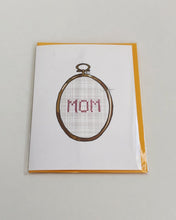 Load image into Gallery viewer, Say it With Sarcasm Cross Stitch Mother&#39;s Day Card
