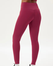Load image into Gallery viewer, back view of the Girlfriend Collective Ultralight Legging in Rhododendron on a model
