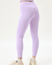 Load image into Gallery viewer, back view of the Girlfriend Collective Ultralight Crop Legging in Bellflower on a model
