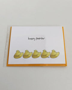 Say it With Sarcasm Happy Peepster Easter Card