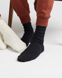 Richer Poorer Men's Blanket Socks