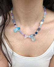 Load image into Gallery viewer, Lonely At The Party Aquarius Necklace
