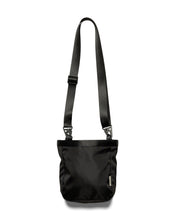 Load image into Gallery viewer, back view of the Taikan Okwa Bag in Black laying against a white background
