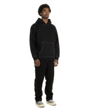 Load image into Gallery viewer, the Taikan Custom Hoodie in Black Contrast on a model
