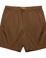 Load image into Gallery viewer, close up of the front of the Taikan Classic Shorts in Brown on a white background

